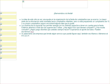 Tablet Screenshot of cumples.todouy.com